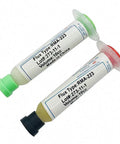 Two Piece Flux Solder Paste Set RMA-223 10cc Soldering Repair Tool For Chips Computers Phones LEDs BGA SMD PGA PCB
