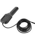 Portable Handheld Endoscope Camera With 2.8 IPS Screen And Six LED Lights Digital Inspection Borescope, black handle with cable.