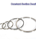 Precision Thin Wall Constant Section Bearing KAA15AG0 with 0.1875 inch thickness displayed from multiple angles.