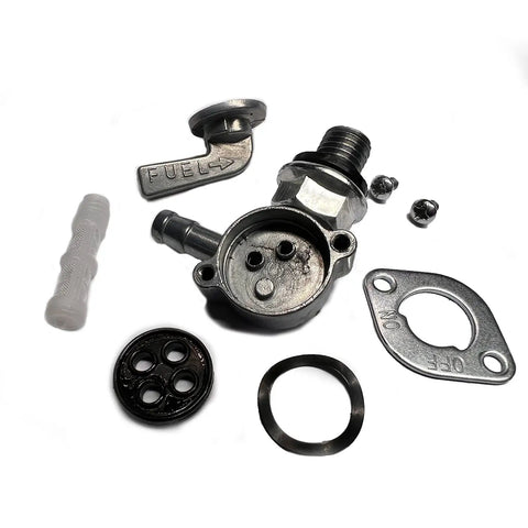 Upgraded Petcock Fuel Tank Shutoff Valve for Generators Predator Engines Go-Karts and Mini-Bikes Replacement Fuel Tap parts display