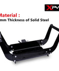 Universal Winch Mounting Plate For 2 Inch Receiver Beefy Heavy Duty Trailer Hitch Cradle Bracket Fits Most Standard Winches Up To 13,500 Lbs