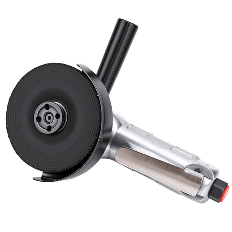 Battle Tested 4 Inch Pneumatic Angle Grinder Spits Out 11000 Rpm Of Blazing Air Power For Quick Cut Work On Any Job Site.