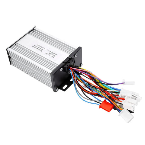 Beefed-Up 500W Brushless Motor Controller With Aluminum Alloy Enclosure, Overcurrent Protection for E-Bikes and Trikes