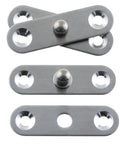 4 Piece Set 360 Degree Invisible Door Hinge Made From Stainless Steel 304 Concealed Pivot Hinge For Cupboard Doors Interior Doors And Screen Doors Built To Last Durable Corrosion Resistant Easy Install Hidden Hinge With Smooth Quiet Operation