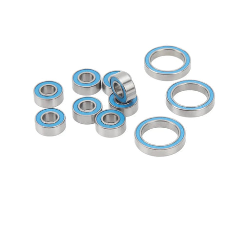 Hardened Steel Deep Groove Ball Bearing Kit For 1/10 Scale RC Crawler Cars Slick 55 Piece Heavy Duty Upgrade Set Smooth Rolling Parts For Gnarly Off Road Rigs