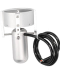 Fully Sealed Underwater Thruster With Aluminum Alloy Brushless Motor for RC Boats ROVs and Hydrofoils, side view with cable