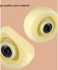 High-quality nylon material on Beefy Swivel Stem Caster Wheels With Brake M Threaded Mount For Furniture Workbench Cart Garage And Workshop