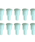 Set Of 10 AC Knob Shaft Replacement Parts Made With ABS For Easy Install And Smooth Air Conditioning Control No Fuss DIY Repair Kit
