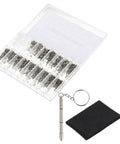Glasses Repair Kit With Tweezers Screwdriver Cleaning Cloth And Thousands Of Eyewear Screws For Quick Eyewear Fixes At Home Office Or On The Go