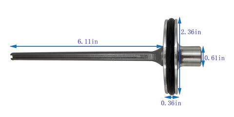 Framing Nailer Parts Replacement Kit For NR90AD NR90ADPR Includes Piston Driver, Piston Bumper, Ribbon Spring Replacement Set For Quick Fix And Make Your Nailer Work Like New Again, 6.11in piston driver