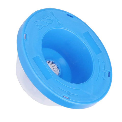Heavy Duty Electric Drill Dust Collector With Slick Bowl Shield And Roomy Debris Tray For Zero Drama Drilling On 4 To 10mm, blue plastic bowl guard.