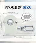 Dimensions of Heavy Duty Outdoor Awning Worm Gear Universal Aluminum Crank Handle Kit For Retractable Awnings 360 Degree Operation
