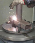 Self Centering 3 Jaw Chuck For Welding Positioner WP 220 Rock Solid Hold On Irregular Parts Stable Setup Easy Adjustment Vibration Resistant Built For Quick No Fuss Machining gripping square tube while welding