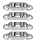 Heavy Duty Sliding Door Roller Replacement Kit Built With Rust Proof Stainless Steel Patio Door Wheels, 4 pack set of rollers