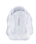 Back view of Stellarlyte Women's Cheer Shoe White Size 8.5 for competition with APX heel pad, showcasing comfort and impact absorption.