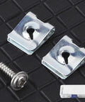 Manganese Steel Self Tapping Screws Kit For Motor Vehicles, 200 Pieces, Zinc Coated Rust Resistant Fixings in detail view