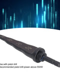 4 In 1 Pipe Tube Expander Tool For HVAC Copper Lines Set With Drill Bit showing a drill bit with size markings for tubing use.