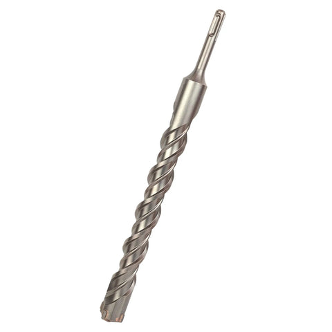 1-1/8 Inch SDS Plus Rotary Hammer Drill Bit Carbide Tipped For Brick Stone And Concrete 12 Inch Long Heavy Duty Masonry Drill Bit