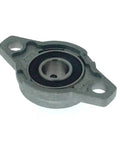 Heavy Duty Zinc Alloy Spherical Roller Pillow Block Bearings Workhorse Grade Mount Unit Fits KFL003 Model side view close-up