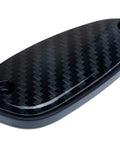 Carbon Fiber Look Antenna Block Off Delete Plate Cover Kit with Rubber Gasket for Honda Civic EG6 CX DX Si JDM Style