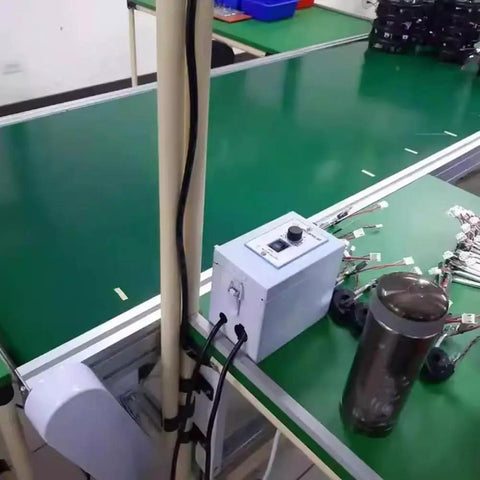 Wide Green PVC Conveyor Belt For Packaging Lines And Home Use, Transport Replacement Belts, Handling Conveyor Belt 40x560 cm, 3 mm Thick, Durable Industrial Grade Belt For Factory Production