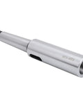 Morse Taper Drill Sleeve Lengthening Reducing Adapter MT3 MT3; CNC lathe tool, precision-ground high-speed steel, side view.