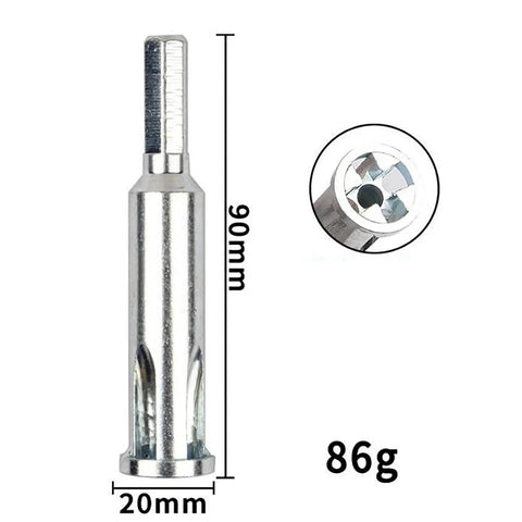 Heavy Duty Electrical Wire Joint Connector With Quick Twist Cable Stripping Build, 90mm length, carbon steel, for secure wiring.