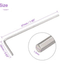 1.3mm hex steel wrench from 6 Pack 1.3mm Hex Key Wrench Set, L Shaped Arm For 3D Printer Repair Kits, DIY Maintenance