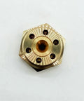 Ruby 0.192mm EDM Wire Guide Nozzle Tip, hexagonal shape, visible central core for EDM cutting machines