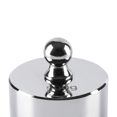 Close-up of 500g weight from One Kilogram Calibration Weight Set With Case And Tweezers For Digital Scales And Lab Balances Pro Grade
