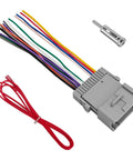 Universal Car Radio Wiring Harness Kit For Chevy GMC Hummer And More, aftermarket Stereo Adapter, multicolor wires, 3 Pack