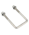 Stainless Steel Square U Bolts Kit For Boat Trailer Axle And Leaf Springs For 2x2 Axle Beefs Up Your Setup With Four Point Seven Five Inch Long