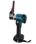 No Fuss 21V Cordless Belt Sander That Knocks Out Rough Woodjobs And Swivels Into Cramped Corners With A Brushless Motor At 1700 RPM