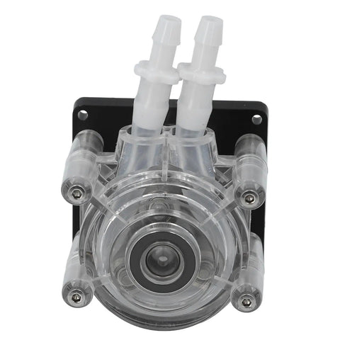Chiciris 3000Ml Peristaltic Pump Dc24V High Flow Liquid Transfer Metering Unit. Robust All Metal Build For Syrup, Beverage Filling & Lab Use. Reliable Performance With Max Output Surge Up To 3500Ml Min For Industrial And Small Device Applications. Heavy