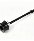 Professional Grade Steering Head Bearing Cup Race Installer Tool With Knuckle Saving Straight Shot Precision Press Fit For Harley Davidson Dyna Softail And Sportster Motorcycle Tech Essentials, steel tool side view.