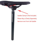 Rock Solid 6061 Aluminum Seatpost For Mountain And Road Bikes, 350mm Length, black seatpost under bicycle saddle