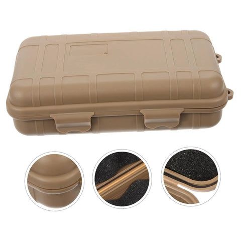 Durable Wear Resistant Multi Function Shockproof Storage Case For Outdoor Adventures Hiking Camping And Emergency Supplies Waterproof Sealed Organizer Box For Tough As Nails Travel