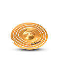 Zildjian 10 Inch Fx Spiral Stacker Cymbal Accessory For Drum Kits, solid bronze with spiral design, adds visual effects.