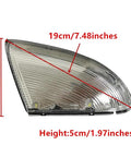 Dodge Ram 1500 Front Mirror Turn Signal Puddle Light Left Driver Side LED Lamp Assembly Replacement 68064949AA dimensions