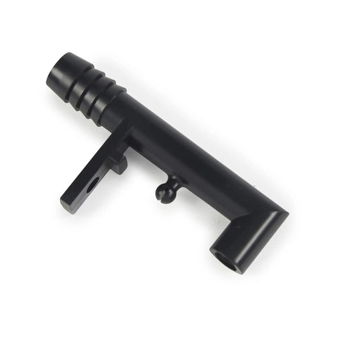 Black drain spud for Humidifier Maintenance Kit With Water Panel Replacement Filter For Whole House Humidifiers Models 550 And 558