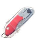 Badass Pocket Folding Saw With 5 Inch Razor Sharp Blade Slick Design Heavy Duty Rust Resistant Steel Solid Grip Handle in clear case