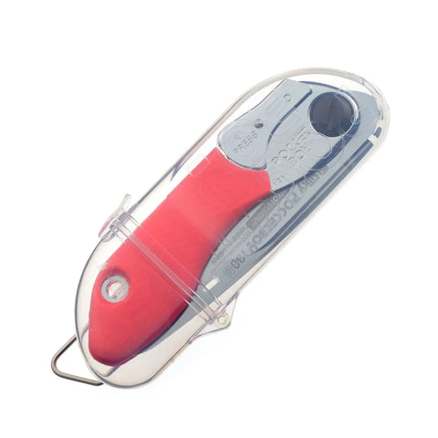 Badass Pocket Folding Saw With 5 Inch Razor Sharp Blade Slick Design Heavy Duty Rust Resistant Steel Solid Grip Handle in clear case