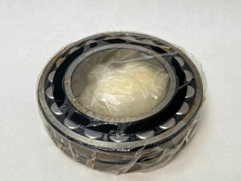 22216 Spherical Roller Bearing With 80mm Inner Diameter and 140mm Outer Diameter Measuring 33mm Wide with protective packaging.