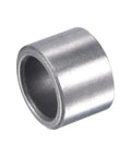Close-up of one Self Lubricating Sleeve Bearing with 10mm Bore 14mm OD 10mm Length Sintered Iron Bushings on white background