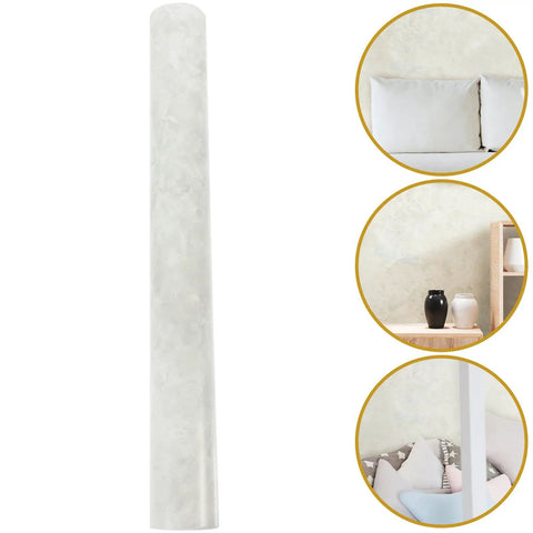Peel And Stick Marble Wallpaper Roll Covers Countertops And Fridges With A Slick Removable Oil Proof Finish Straight Up Easy Self Adhesive Marbling Decal That Adheres Tight Without Residue For A Solid Home Upgrade.