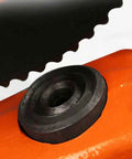 Close-up of Heavy Duty 3 Ton Vertical Plate Lifting Clamps For Steel Weight Plates showing a strong steel jaw assembly.