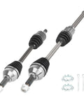 Nissan Altima 2.5L Front Left And Right CV Axle Shaft Assembly For 2007 To 2013 Auto CVT Trans Also Fits Nissan Rogue 2008 To 2013 FWD And Rogue Select 2014 To 2015 FWD Durable Parts Built To Last, pair with hardware