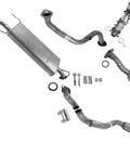Front And Rear Exhaust System Kit With Converters For Toyota RAV4 2009 2010 2011 2012 2.5L Full Replacement With OE Grade Parts