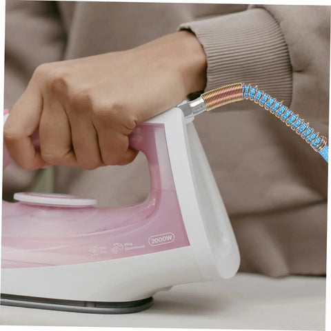 High Temperature Steam Iron Hose Replacement For Easy Ironing Durable Flexible Steam Hose Fits Most Steam Irons Simple Install