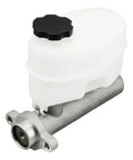Brake Master Cylinder Assembly Replacement For Chevy Silverado 1500 2500 HD GMC Sierra 1500 2500 HD Express 2500 3500 2003 2004 2007 Direct Fit Premium Quality showing side angle with reservoir attached